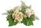 Northlight; Pink & Green Hydrangea & Berry Hurricane Glass Candle Holder; Category:Spring Floral Arrangements; Image:2
